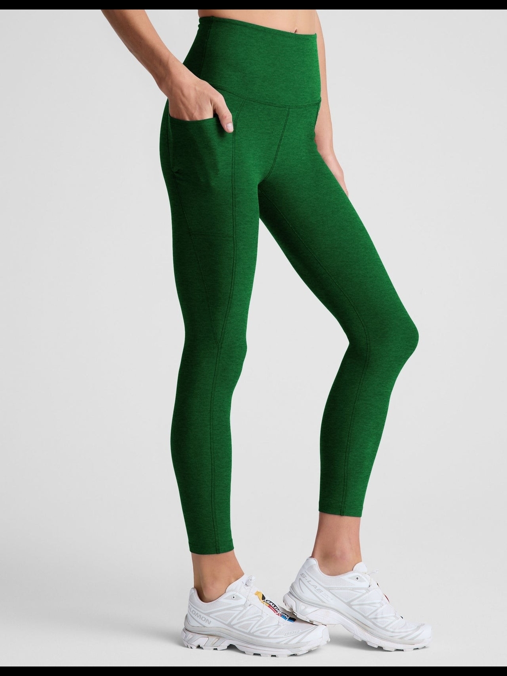 Beyond Yoga Emerald High-Waist Pocket Leggings